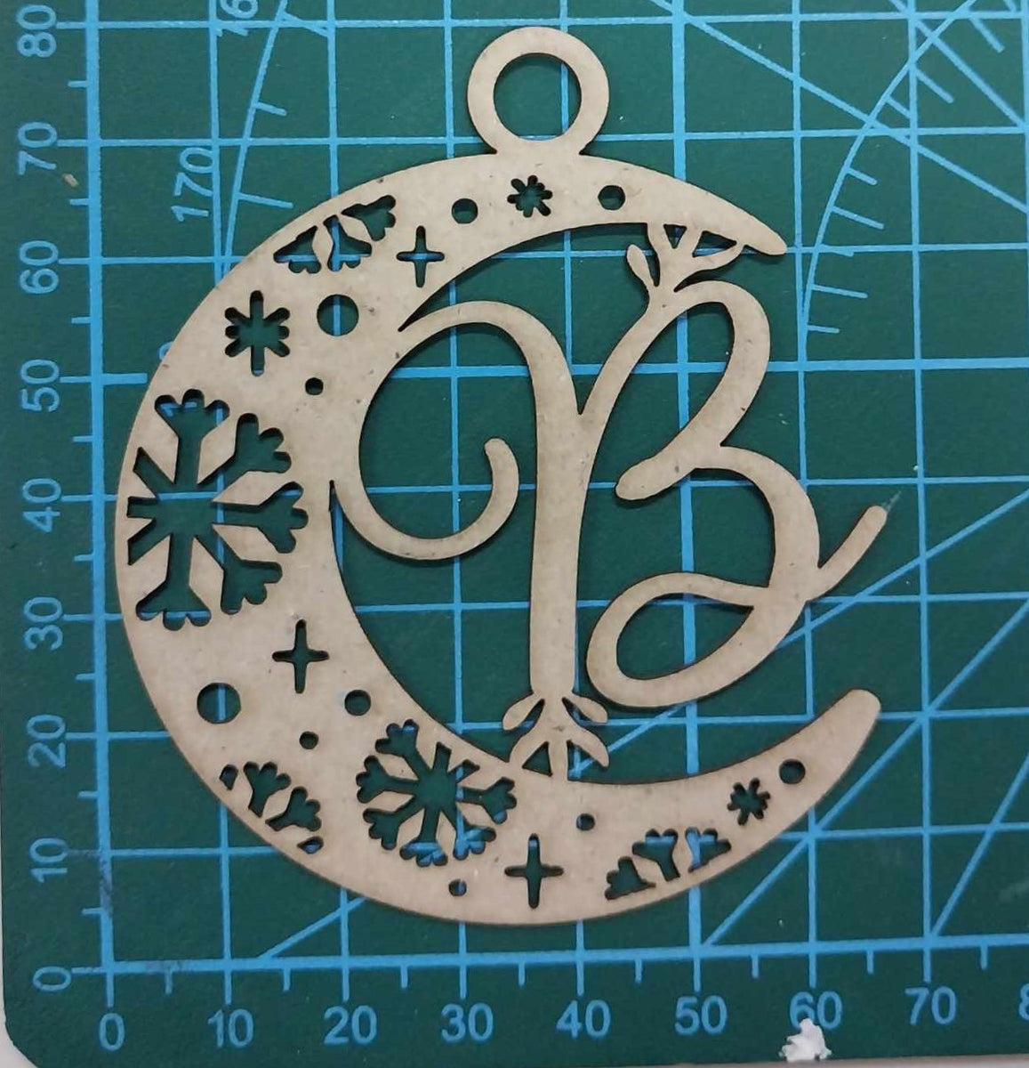 Alphabet Bauble - B – Created By You Paper Crafts